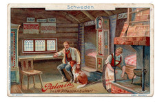 Palmin Sammelbild Bauernstuben