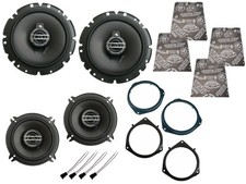 Pioneer Boxen Set für Opel Omega B V94 Bj 94-02 Tür vorne hinten Dämmmatte 550 W