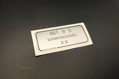 Aufkleber schieferblaumetallic - aufkleber,