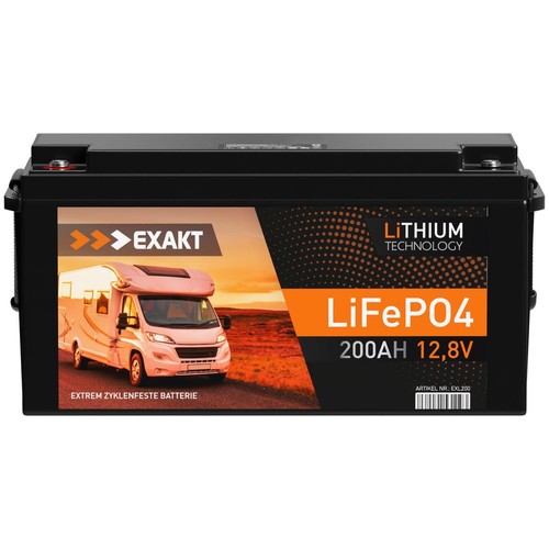 Lifepo4 200ah 12v exakt - lifepo4,