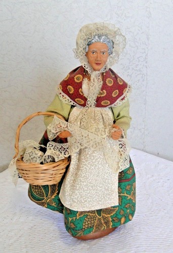 Puppe handmade santon alt - santon,