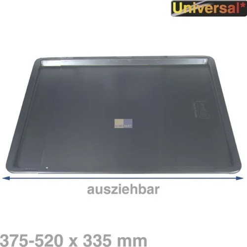 Backblech ausziehbar
