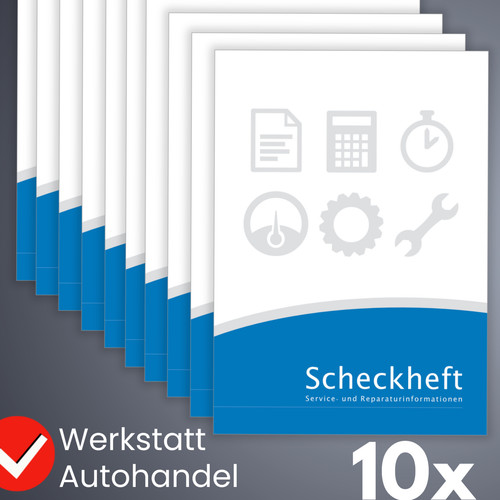 10x günstiges serviceheft - günstiges,