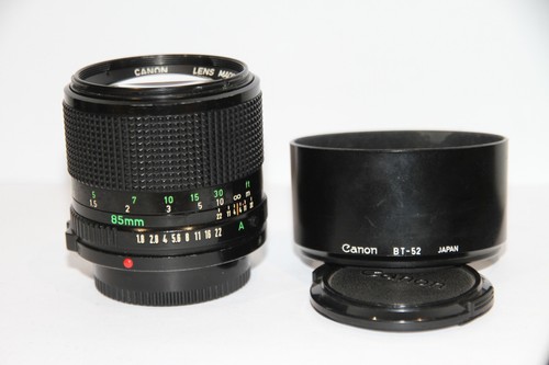 Canon new 85mm 8 manual - canon, fd