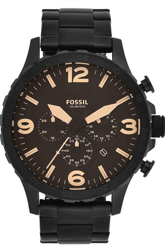 Fossil nate jr1356 - fossil, armbanduhr