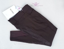 montar® Damenreithose ESS Hochbund klass. Vollbesatz Braun 36/38
