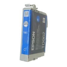 Original Epson Tintenpatrone T0962 cyan für Stylus Photo R 2880 Blister