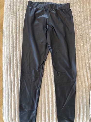 Leggins leder lederleggins - leggins, m