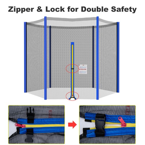Schutznetz trampolin - schutznetz,