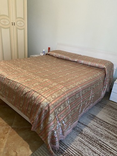 Vintage doppelbettdecke mit - vintage,