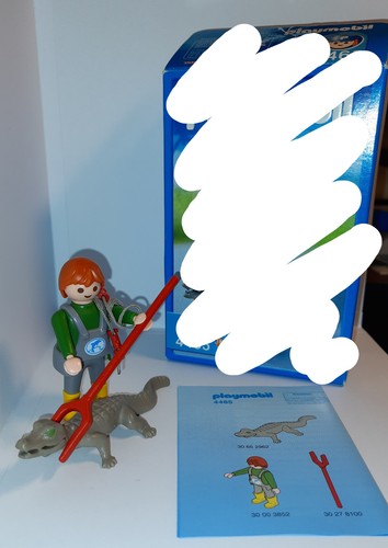 Playmobil 4465 tierpfleger mit - playmobil,