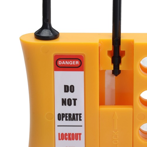 Hasp tagout stop lockout nylon - hasp,