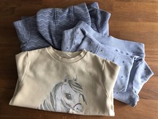 Set Paket 3 Pullover Hoodie Sweatshirt Mädchen Gr. 134/140 Pferd H&M YIGGA