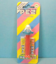 Schlumpf PEZ Spender kleiner Kopf NORMAL SCHLUMPF rot MiB OVP 058320 M