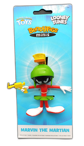 Looney tunes marvin - looney, bendyfigs