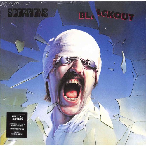 Scorpions blackout coloured - scorpions, (coloured