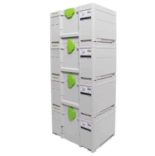 Festool systainer set sys3 - systainer, 4x