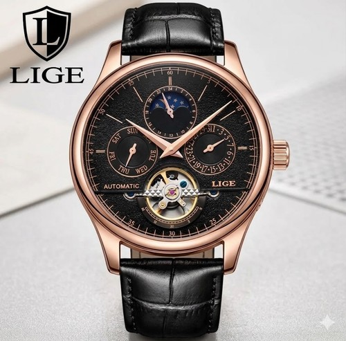 Lige mechanical herrenuhr - mechanical, moon