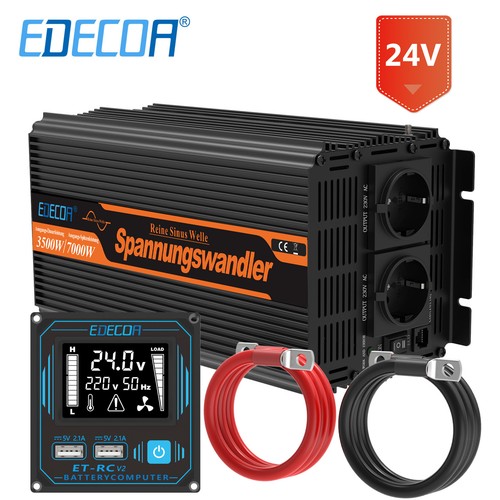 Edecoa spannungswandler 24v - spannungswandler,