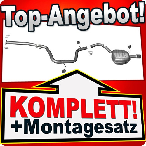 Auspuff für volvo v70 - für, (iii)