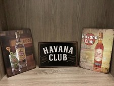 Havana Blechschild 3er pack