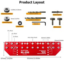 Regalstift-Vorrichtungsset