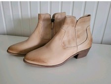 Stiefelette Ralph Harrison Leder Gr. 39 Beige neuwertig