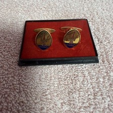 Maserati Manschettenknöpfe A.M.E.A. Made In Italy 50/60 Jahre 3500/5000