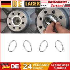 4x Aluminium Zentrierringe