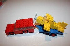 Lego 660 Auto mit Anhänger u. Flugzeug vintage ohne Bauanleitung