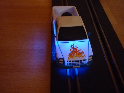 Carrera 61187 pickup flame - go,