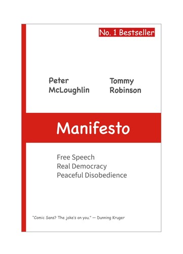 Manifesto tommy robinson s - manifesto,