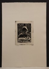 Christoph Meckel (1935-2020) - Frau in Schwarzwald-Tracht - Radierung - 6/160