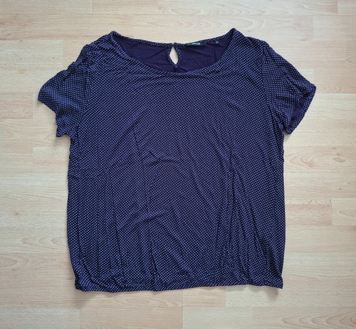 Opus blusenshirt dunkles - blusenshirt, lila