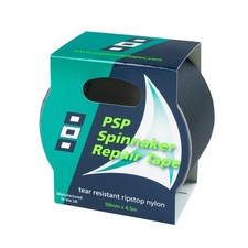 PSP Spinnaker Repair Tape 50mm x 4.5m schwarz (4,22 EUR/m)