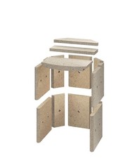 Innenauskleidung Vermiculite komplett Kaminofen Fireplace Alicante Ersatzteile