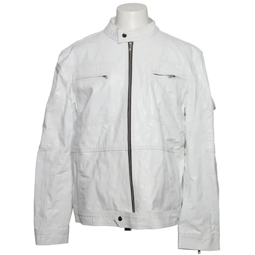 Ikk lederjacke herren - lederjacke,,