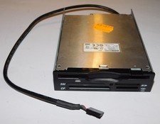 Teac FD-CR8 Diskettenlaufwerk Schwarz + Kartenleser Cardreader SD SDHC CF MS SM