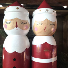 Mr + Mrs Santa Clause XXL