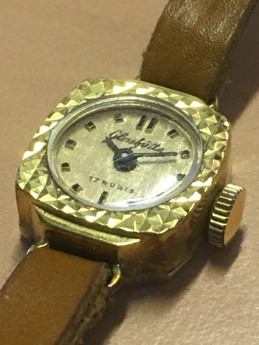 Vintage glashütte damenuhr - vintage, 17