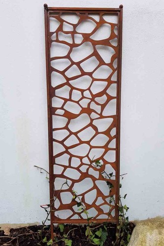 Edelrost stele blume 173cm - edelrost,