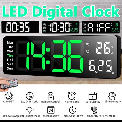 Digitaluhr wanduhr led - digitaluhr,