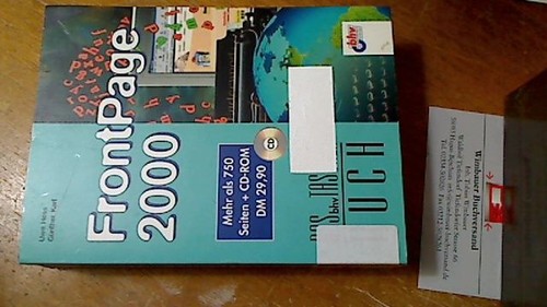 Frontpage 2000 das - 2000, bhv