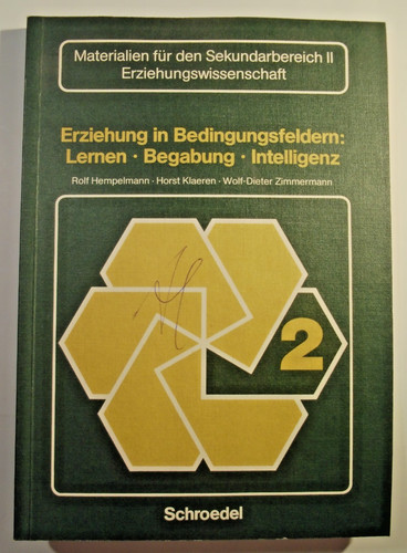 Erziehung - , in