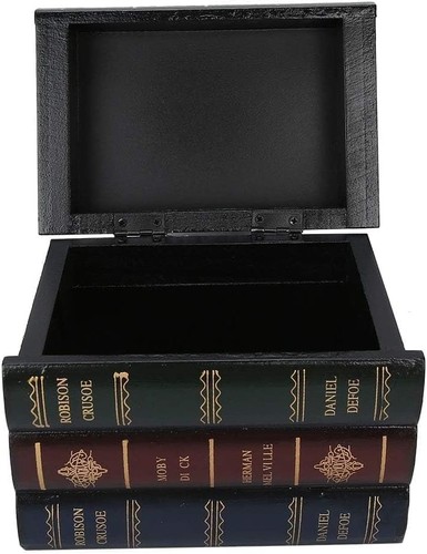 Dekorative bücherbox aus - bücherbox,