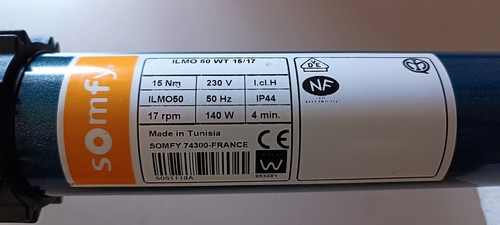 Somfy rohrmotor reparatur - somfy, wt
