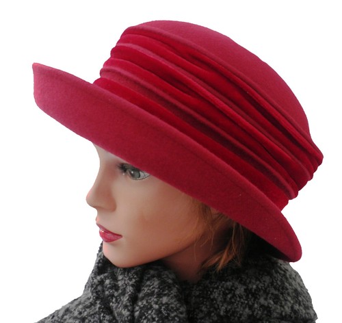 Eleganter damenhut wollhut - eleganter,