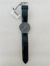 Daniel Wellington Classic Bristol 40mm  Herren Armbanduhr Schwarz, Silber