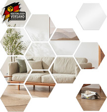 Sechseckige Spiegelfliesen