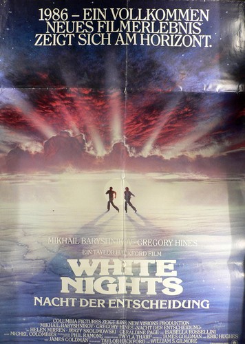 White nights filmplakat - white,
